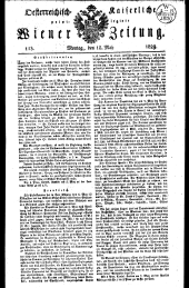 Wiener Zeitung 18290518 Seite: 1