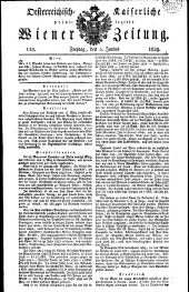 Wiener Zeitung 18290605 Seite: 1