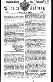 Wiener Zeitung 18290609 Seite: 1