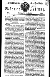 Wiener Zeitung 18290616 Seite: 1