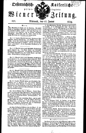 Wiener Zeitung 18290617 Seite: 1