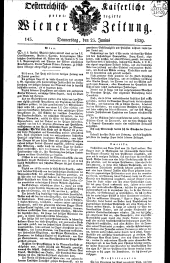 Wiener Zeitung 18290625 Seite: 1