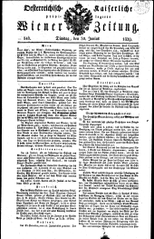 Wiener Zeitung 18290630 Seite: 1