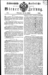 Wiener Zeitung 18290729 Seite: 1