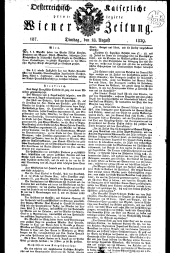 Wiener Zeitung 18290818 Seite: 1