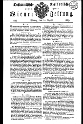 Wiener Zeitung 18290831 Seite: 1