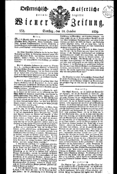 Wiener Zeitung 18291010 Seite: 1