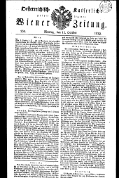 Wiener Zeitung 18291012 Seite: 1