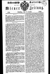 Wiener Zeitung 18291017 Seite: 1