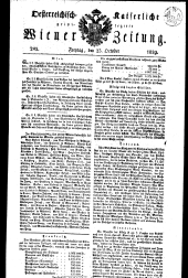 Wiener Zeitung 18291023 Seite: 1