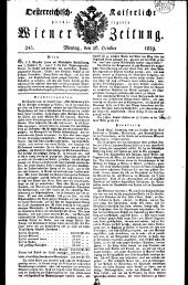 Wiener Zeitung 18291026 Seite: 1