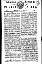 Wiener Zeitung 18291124 Seite: 1