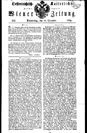 Wiener Zeitung 18291210 Seite: 1