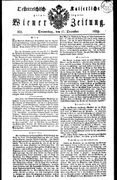 Wiener Zeitung 18291217 Seite: 1