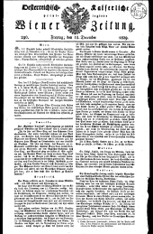 Wiener Zeitung 18291218 Seite: 1