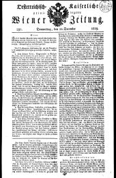 Wiener Zeitung 18291224 Seite: 1