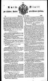 Wiener Zeitung 18300426 Seite: 9