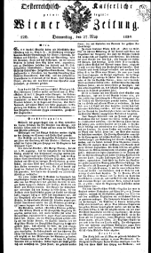 Wiener Zeitung 18300527 Seite: 1