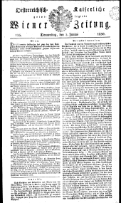 Wiener Zeitung 18300603 Seite: 1