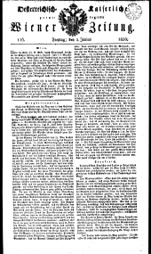 Wiener Zeitung 18300604 Seite: 1
