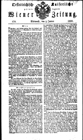 Wiener Zeitung 18300609 Seite: 1