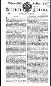 Wiener Zeitung 18300626 Seite: 1