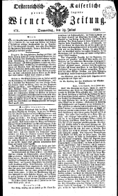 Wiener Zeitung 18300729 Seite: 1