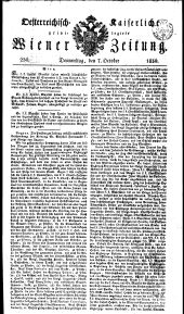 Wiener Zeitung 18301007 Seite: 1