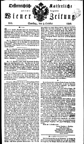 Wiener Zeitung 18301009 Seite: 1