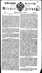 Wiener Zeitung 18301011 Seite: 1