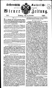 Wiener Zeitung 18301019 Seite: 1