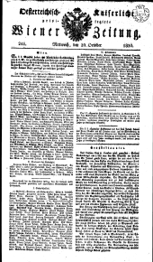 Wiener Zeitung 18301020 Seite: 1