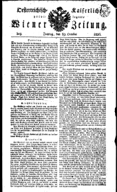 Wiener Zeitung 18301029 Seite: 1