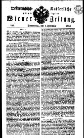 Wiener Zeitung 18301104 Seite: 1