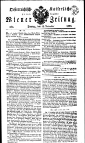 Wiener Zeitung 18301116 Seite: 1