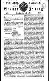 Wiener Zeitung 18301204 Seite: 1