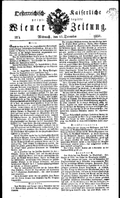 Wiener Zeitung 18301215 Seite: 1