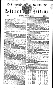 Wiener Zeitung 18310128 Seite: 1