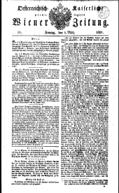 Wiener Zeitung 18310304 Seite: 1