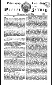 Wiener Zeitung 18310310 Seite: 1