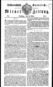 Wiener Zeitung 18310326 Seite: 1