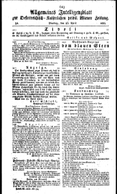 Wiener Zeitung 18310426 Seite: 15