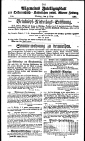 Wiener Zeitung 18310509 Seite: 15