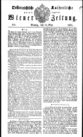 Wiener Zeitung 18310530 Seite: 1