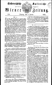 Wiener Zeitung 18310603 Seite: 1