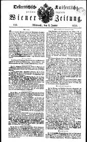 Wiener Zeitung 18310608 Seite: 1