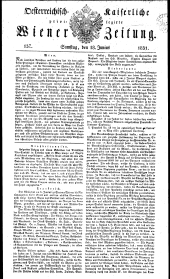 Wiener Zeitung 18310618 Seite: 1