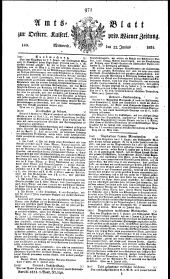 Wiener Zeitung 18310622 Seite: 7