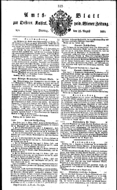 Wiener Zeitung 18310823 Seite: 1