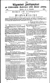 Wiener Zeitung 18311111 Seite: 15